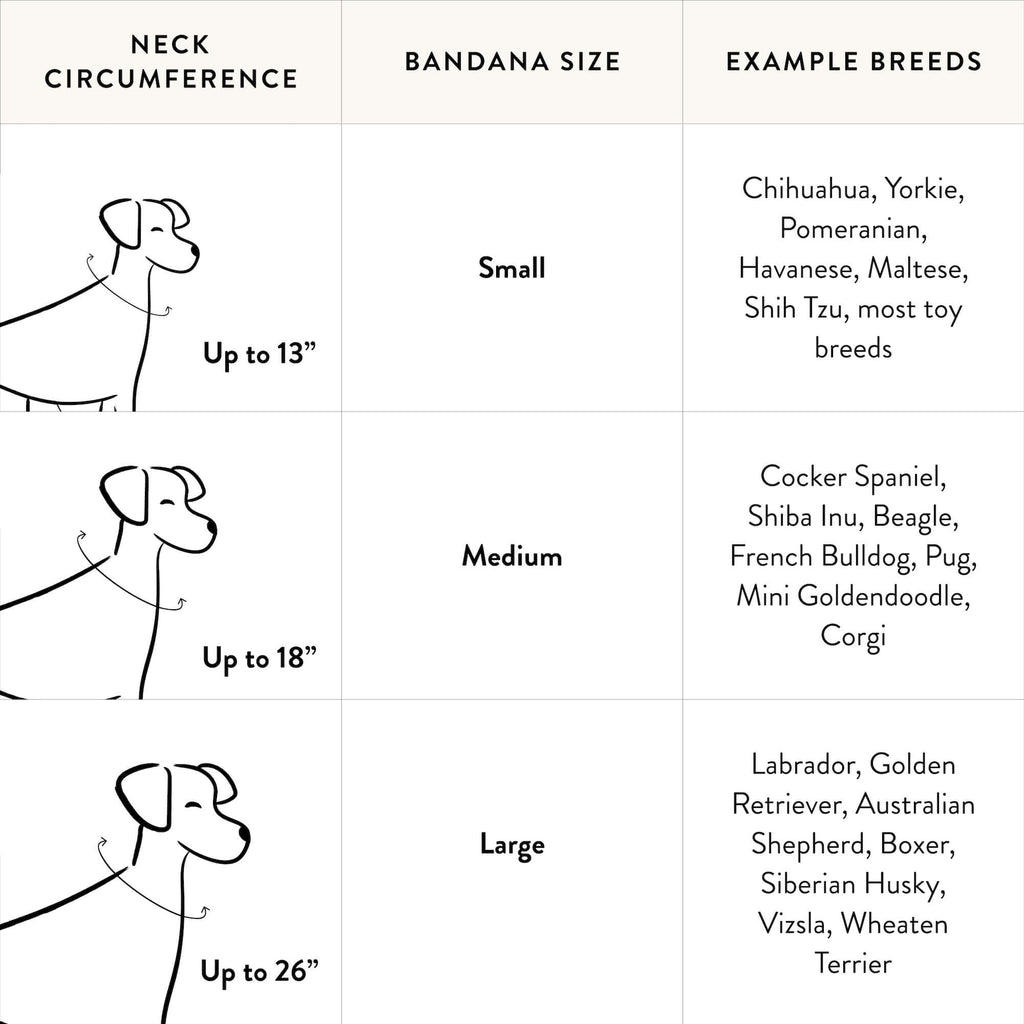 Dog of Honor Embroidered Dog Bandana