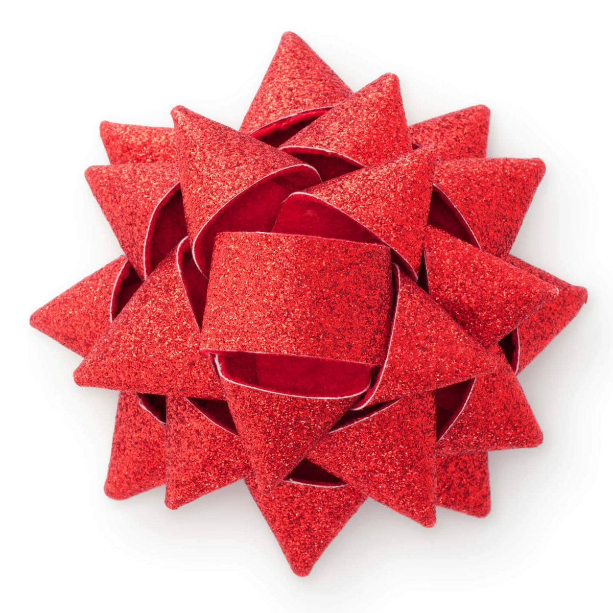 Red Gift Bow Dog Collar Attachment