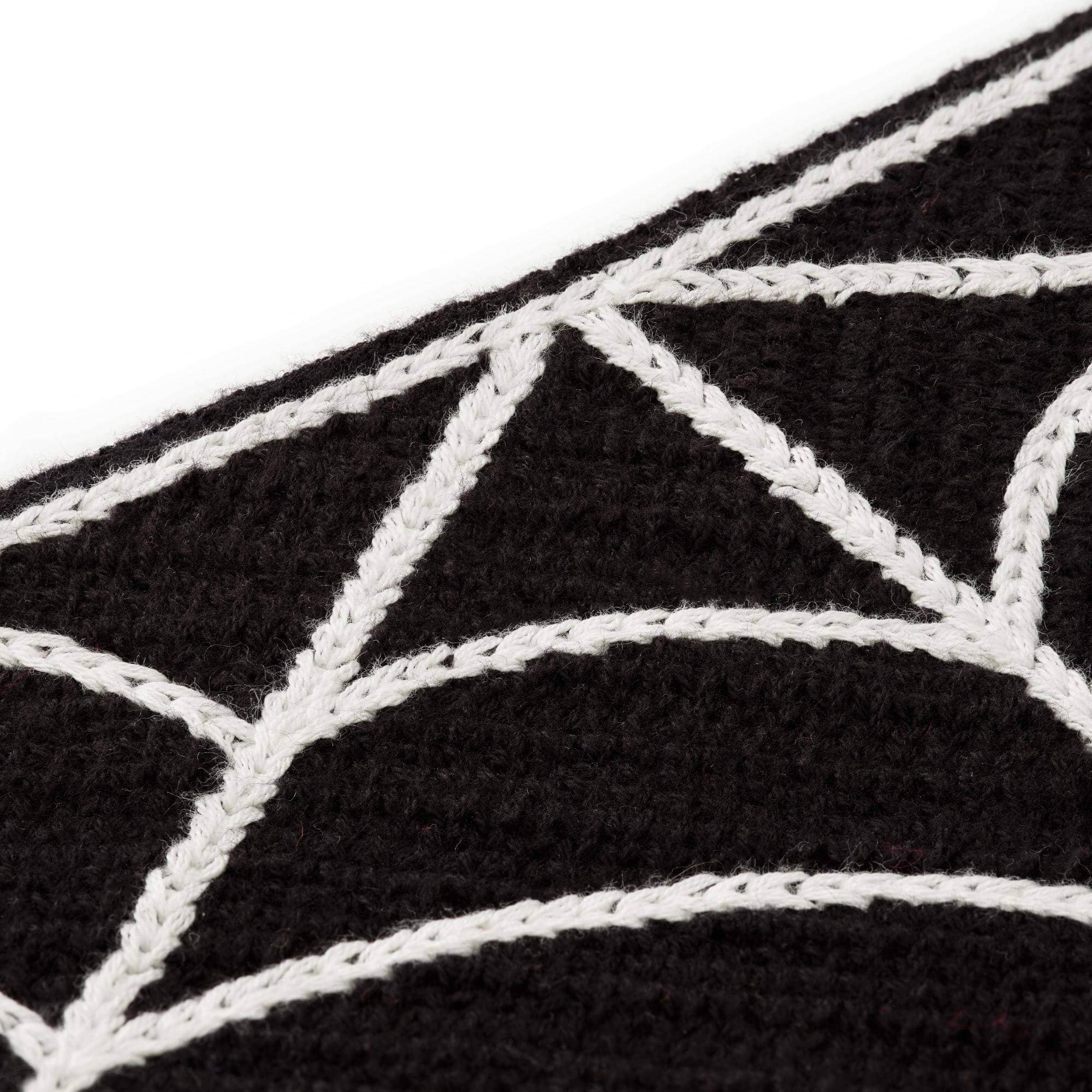 Spiderweb Crochet Dog Bandana