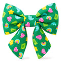 Charmed St. Patrick's Day Lady Dog Bow