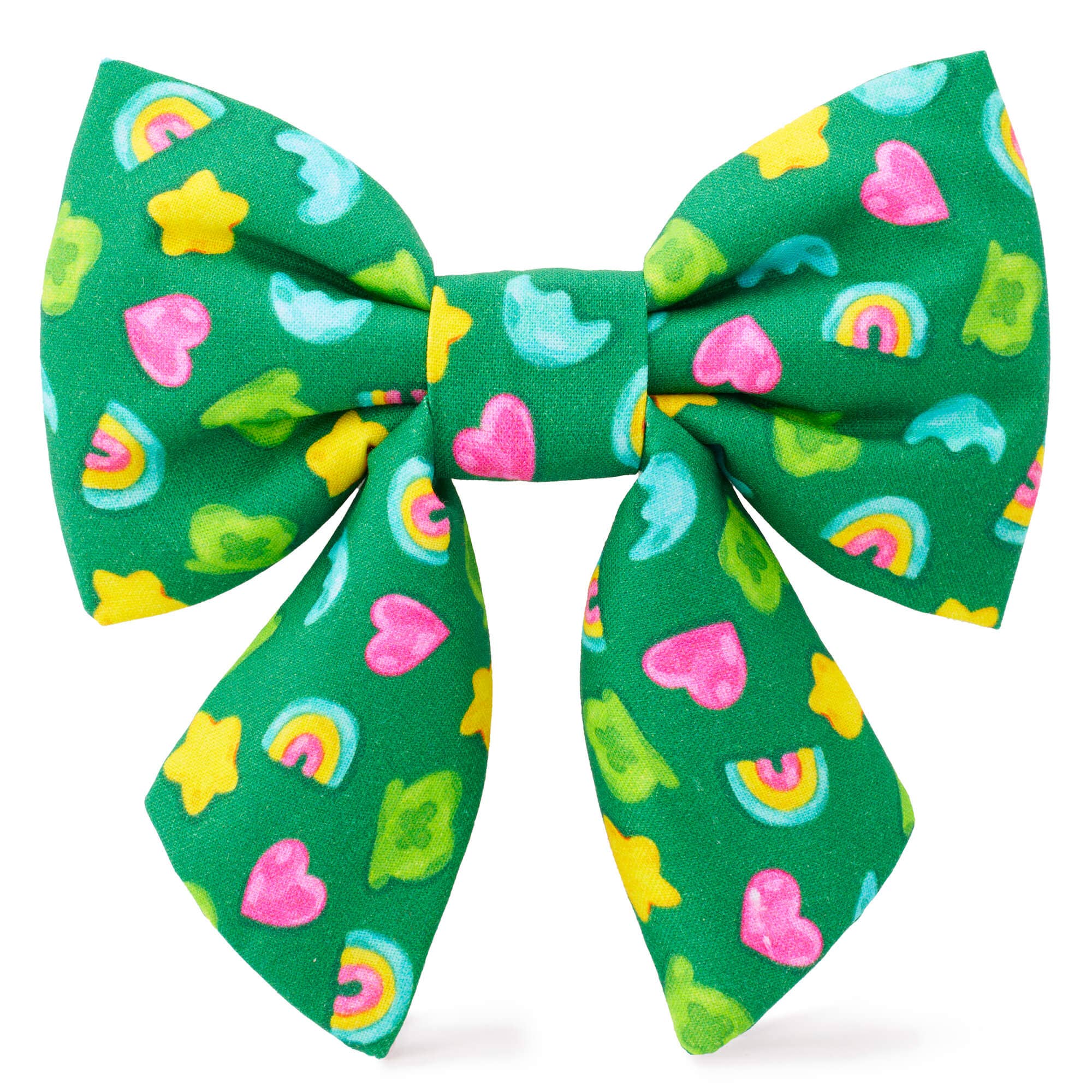 Charmed St. Patrick's Day Lady Dog Bow