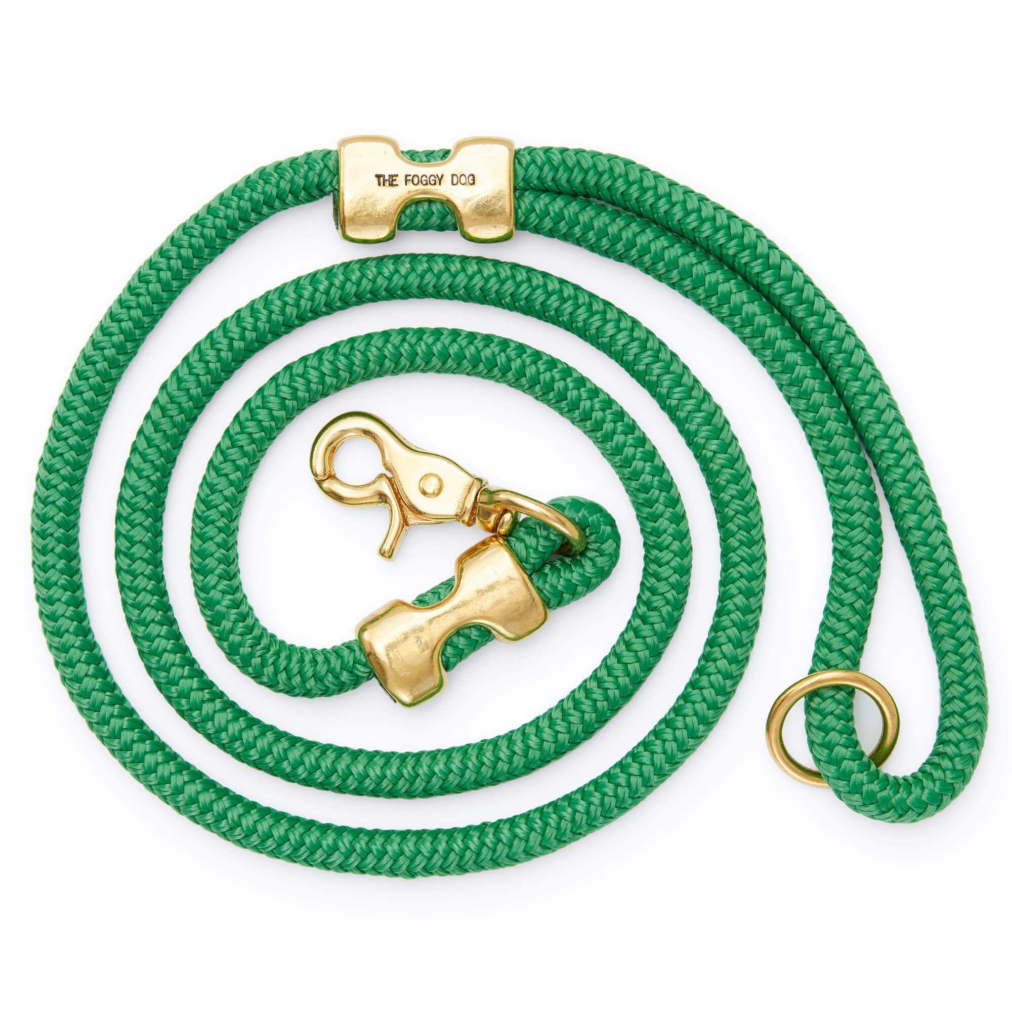 Grass Green Marine Rope Dog Leash