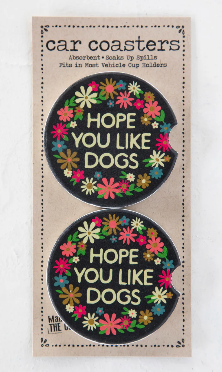 Car Coasters Hope you like dogs