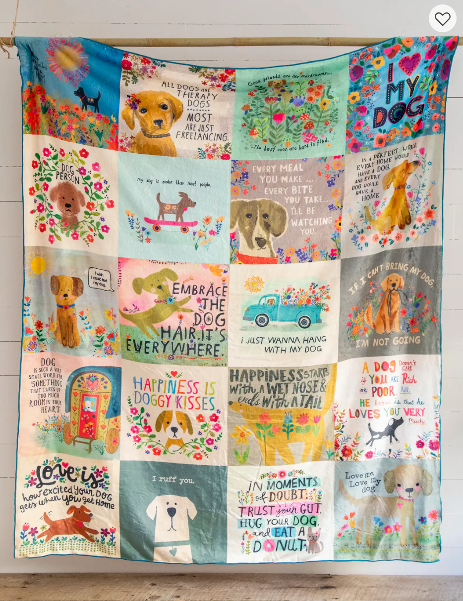 Cozy Blanket Dog Lover