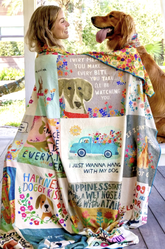 Cozy Blanket Dog Lover