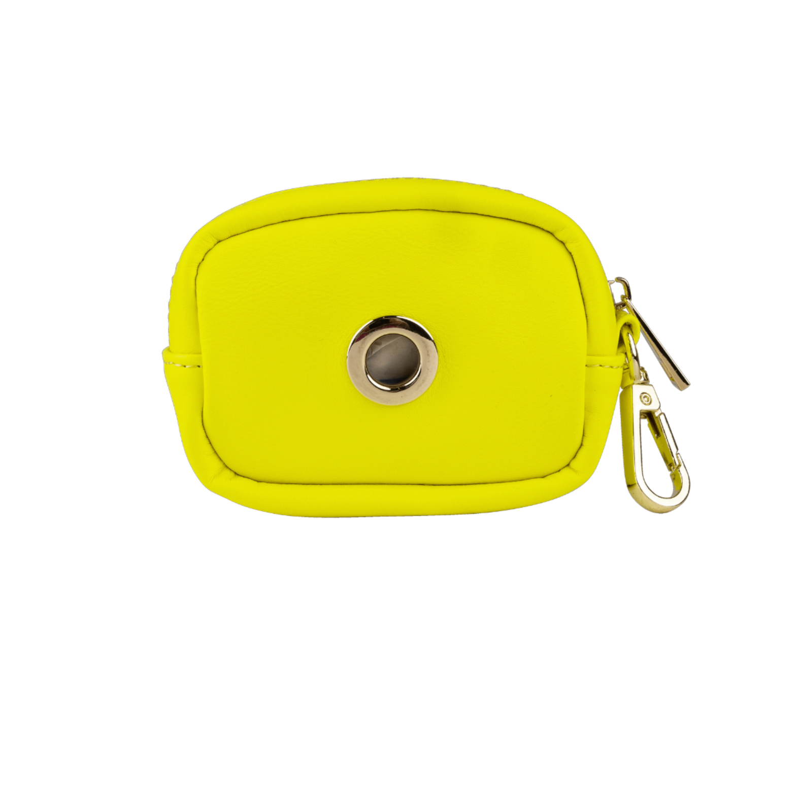 Kiki Neon Yellow Waste Bag Dispenser And Treat Pouch