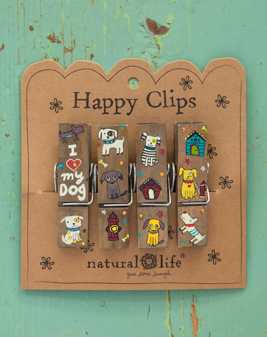 Happy Clips 4 pack My Dog
